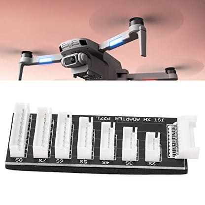 RC Battery Charging Board, JST-XH 2S-8S Lipo Battery Balance Board,Lipo Battery Charger Plate, Balance Charger Extend Board, Converter for RC Car Boat Drone Lipo Battery Charger