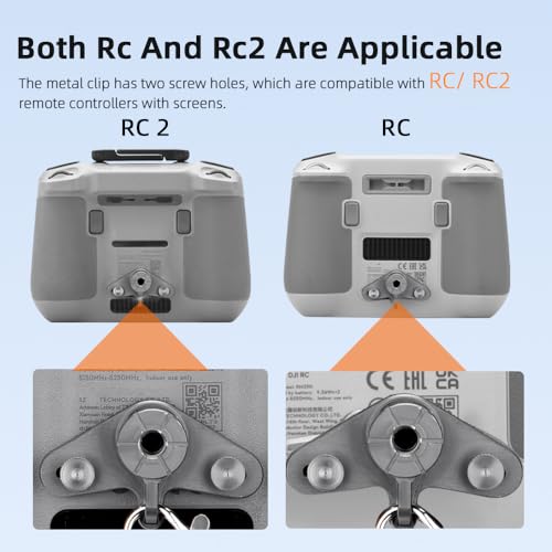 BTG RC 2 1 Remote control Lanyard Strap with 1/4 Screw Hole for DJI RC 1 RC 2 Controller Accessories Lanyard