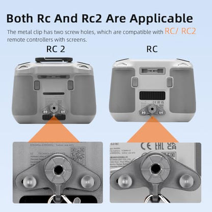 BTG RC 2 1 Remote control Lanyard Strap with 1/4 Screw Hole for DJI RC 1 RC 2 Controller Accessories Lanyard