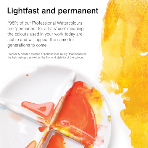 Winsor & Newton Professional Watercolor, 5ml Tube, Bismuth Yellow - color: Bismuth Yellow, style: 0.17-oz Tube
