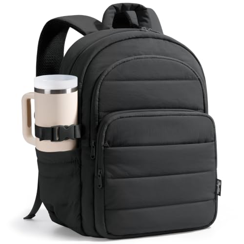 Bagstellar Laptop Backpack for Women, Lightweight College Travel Backpack - color: Black