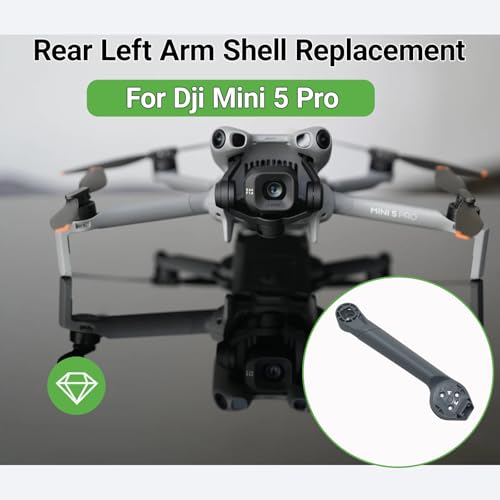 Body Arm Shell for DJI Mini 5 Pro Arms Cover Replacement Drone Accessories Parts(Rear Left Arm Shell)