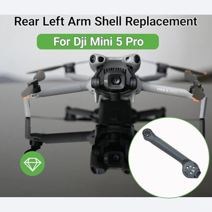 Body Arm Shell for DJI Mini 5 Pro Arms Cover Replacement Drone Accessories Parts(Rear Left Arm Shell)