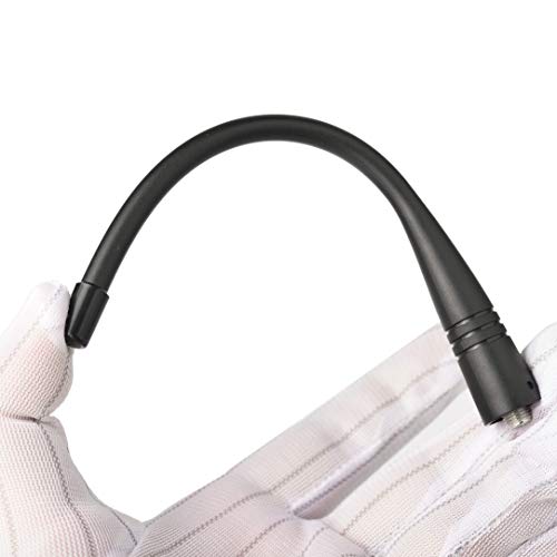 Bingfu UHF 400-470MHz Walkie Talkie SMA Female Antenna Replacement 2-Pack
