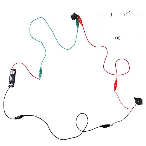 Sntieecr Electric Circuit Motor Kit, Science Experiment Educational Kit - style: Electric Motor Kit (Bagged)