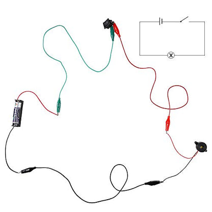 Sntieecr Electric Circuit Motor Kit, Science Experiment Educational Kit - style: Electric Motor Kit (Bagged)