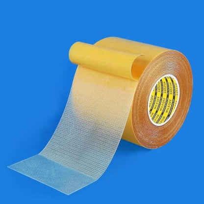 High Tack Double Sided Tape Heavy Duty Grid Mesh Magic,2.4" x 33FT - size: 1 Pack, 2.4" x 33FT