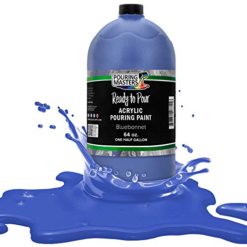 Pouring Masters Bluebonnet 64-oz Ready to Pour Acrylic Pouring Paint