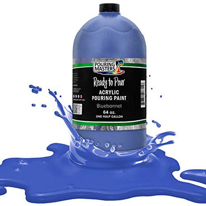 Pouring Masters Bluebonnet 64-oz Ready to Pour Acrylic Pouring Paint