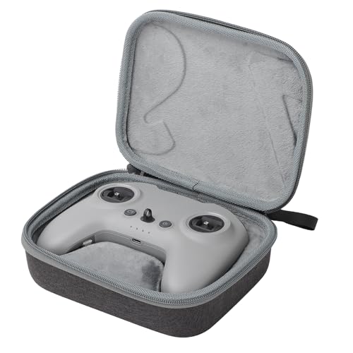 CAPART Portable Carry Case for DJI FPV Remote Controller 3 / 2, Hard Shell Storage Case Travel Bag Compatible with DJI Avata 2/1 Drone RC Controller (NOT for RC Motion 3)