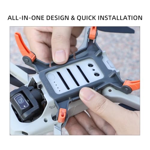 Landing Gear for DJI Mini 4K Accessories (Gray) - color: Gray