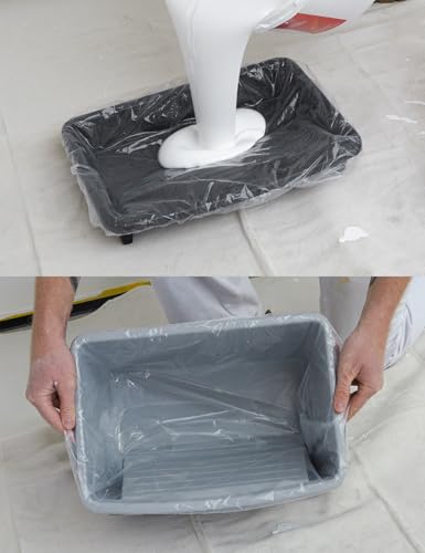 ROLLINGDOG 12 Inch Paint Roller Kit Large Paint Bucket and Roller - color: 21 PC paint roller kit