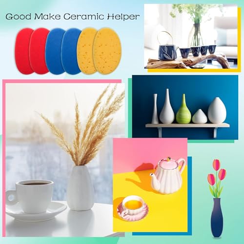 Clay Sponges for Clay, Boyistar Ceramics Pottery Clay Sponge for Shaping