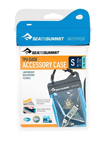 Sea to Summit Waterproof TPU Accessory Case - color: Blue, size: Small (5 x 4 inches)