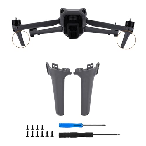 Mavic Air 3 Left Front Right Front Arm Landing Gear Set,Drone Motor Arm Stand Landing Leg Front Extender Bracket Replacement Accessories for DJI Mavic AIR 3
