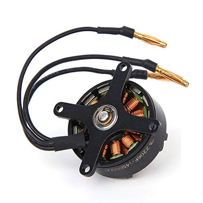 Brushless Motor, High Performance 1450KV 2206 Size with 20A ESC, Fixed Wing Replacement for RC Aircraft Drone Racing FPV Flying Hobbyists