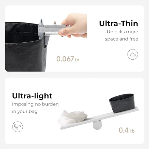 Purse Organizer Compatible with Le-Pliage Energy L Backpack - color: Matte Black, size: Fits Energy L Backpack