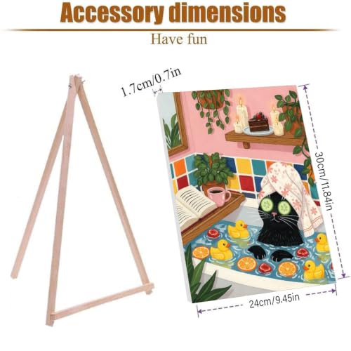 WUDWL Paint by Numbers Kit for Adults Beginner, with Framed - color: YH04254