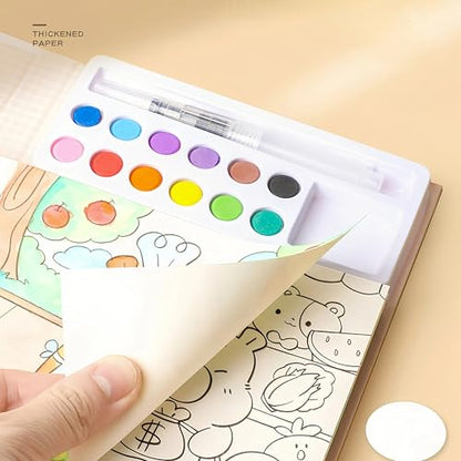 Watercolor Workbooks 200GSM Paper 24 Sheets, 1, Princess - color: Princess