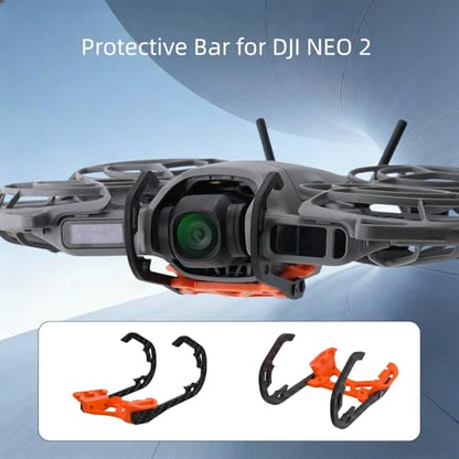 Gimbal Bumper Guard for DJI Neo 2, Carbon Fiber Anti-Collision Lens Protective Bar for Neo 2 Drone Camera Protector