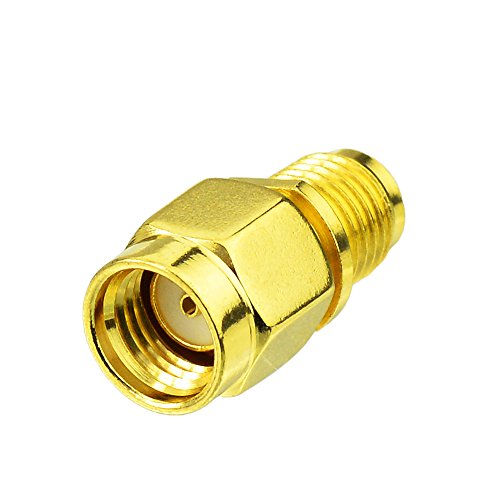 Bingfu RP-SMA Male to SMA Female Antenna Connector Adapter (2-Pack)