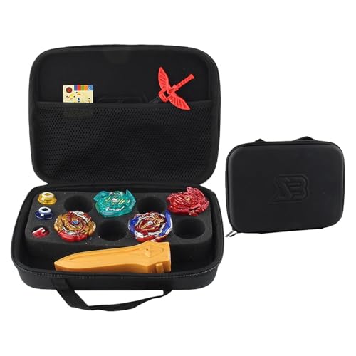 Gyro Compartment Case, Portable Organizer for Competition with Padded Interior, Durable Fabric Material Details with Shockproof Function, Lightweight Unique Selling Points, Home Practice Outdoor 11in
