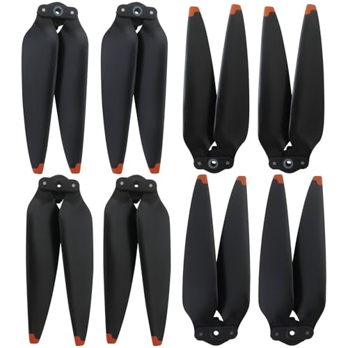 New Update 8Pcs Propellers Replacement (Low-Noise Quick-Release) for DJI Air 3/Air 3S Drone, Replacement 8747F Blades with Anti-Drop Design for Drone Accessories