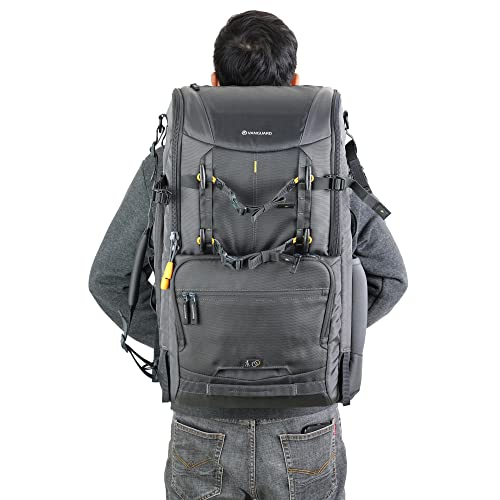 VANGUARD Alta Sky 68 Camera Backpack for pro DSLR/Mirrorless Camera with Grip Attached and 600mm/800mm lens - size: Alta Sky 68
