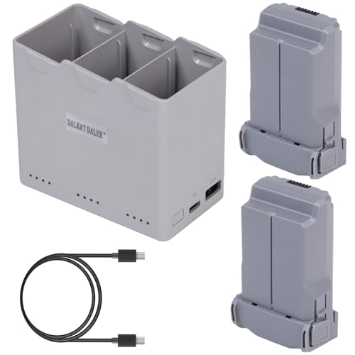 Intelligent Flight Battery Plus (2-Pack) with Two-Way Charging Hub for DJI Mini 5 Pro, Mini 4Pro, Mini3, Mini3 Pro Drone, 5000mAh 50 Mins Max Flying Time Upgraded Drone Batteries Kit