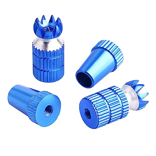 Hobbypark Aluminum RC Transmitter Stick Ends Controller Thumb Rocker M3 Thread for TX Futaba/FrSky/Spektrum DX6i DX7S DX8 DX9 / Taranis X9D /ETurnigy 9X / Hitec Aurora 9 (Blue)