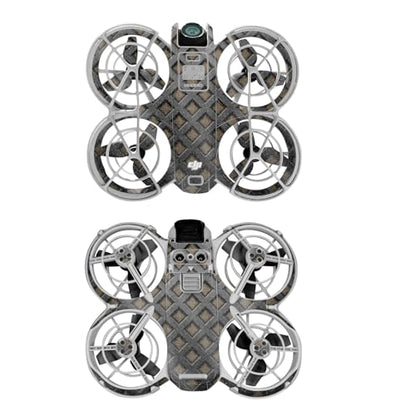 Glossy Glitter Drone Skin Compatible with DJI Neo - Black Wall - Premium 3M Vinyl Protective Wrap Decal Cover - Easy to Apply | Crafted in The USA by MightySkins - color: Black Wall, style: Glossy Glitter Finish