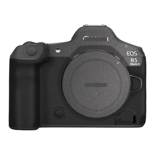 Camera Skin Wrap R5II Anti-Scratch Sticker Coat Vinly Protective Film Body Protector Decals Cover for Canon EOS R5 Mark II R5 II (Deep Gray) - color: Deep Gray