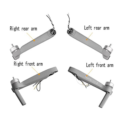 Mavic Air 2 arm,Assembly Repair Parts for DJI Mavic Air 2 Drone,Genuine Spare Replacement (right front)