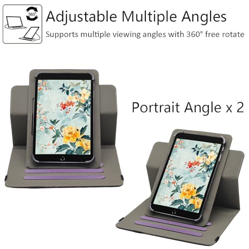 Universal 10 10.1 11 Inch Android Tablet Case Cover for 9.6-11 Inch Tablet - color: Purple