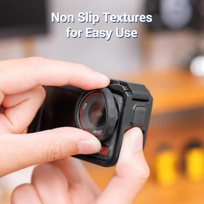 JJC 5Pcs Lens Silicon Ring for DJI Osmo Action 5 Pro 4 3,Protect Lens Edge - color: 5Pcs Silicone Lens Protective Ring