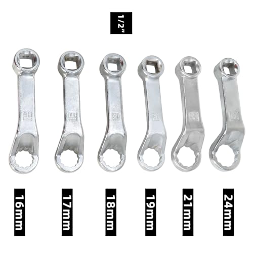 DPTOOL 6Pc Rear Camber Adjust Wrench Motor Mount Socket for Benz VW Audi - size: 6PC