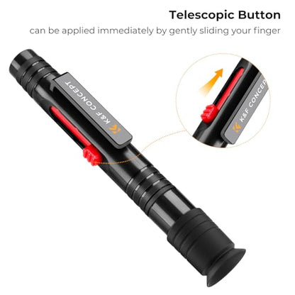 K&F CONCEPT Professional Lens Cleaning Pen with Cleaning Soft Brush
