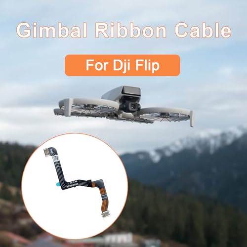 Gimbal Camera Ribbon Cable Replacement for DJI Flip Drone Accessories,PTZ Flat Ribbon Wire Repair Part,Gimbal Control Cable Repair Parts for DJI Flip
