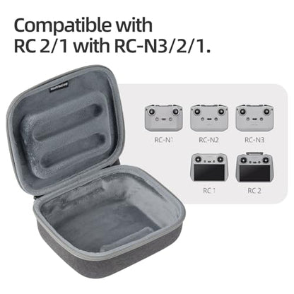 Carrying Case for DJI Mini 5 Pro, Compact Storage Bag Portable Carrying Case Compatible with D-J-I Mini 5 Pro Controller (DJI RC 2, RC-N3) - style: Controller