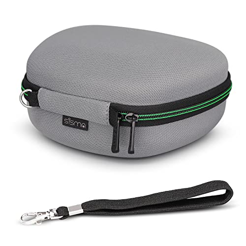 sisma Travel Case Compatible with Official Xbox Wireless Controller, Game Controller Holder Hard Shell Protective Cover Storage Case Home Safekeeping Carrying Bag, Grey - color: Grey