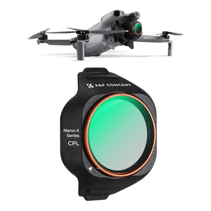 K&F CONCEPT Circular Polarizers CPL Filter Compatible with DJI Mini 5 Pro - style: CPL