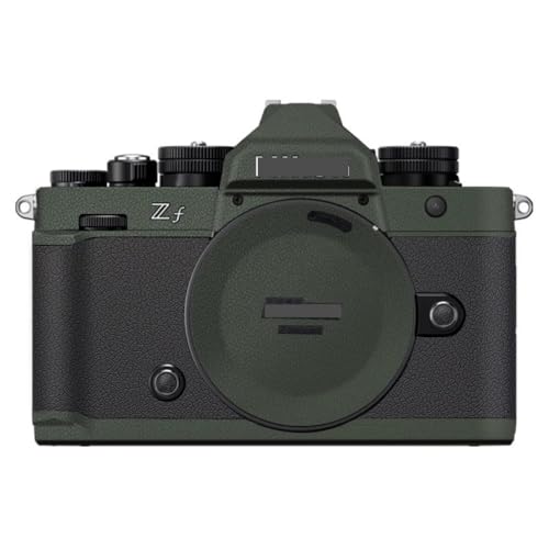 Anti-Scratch Camera Skin Wrap Sticker Coat Vinly Protective Film Body Protector Decals Cover for for Nikon Zf Z f (Leather Green) - color: Leather Green
