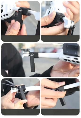 BTG Landing Legs & Propeller Holder Strap Compatible with insta360 Antigravity A1 Drone Accessories Propeller Strap Holder Guard Landing Legs Extension