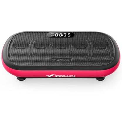 Merach CV40 Curved Vibration Plate Exercise Machine with 440lbs Capacity - color: Magenta