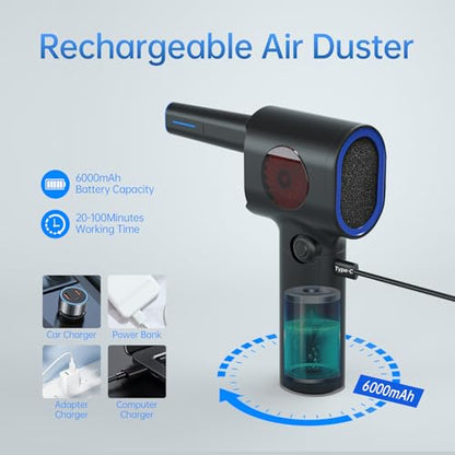 ATEngeus TAD073 Compressed Air Duster, Stepless Speed Air Duster - color: Tad073