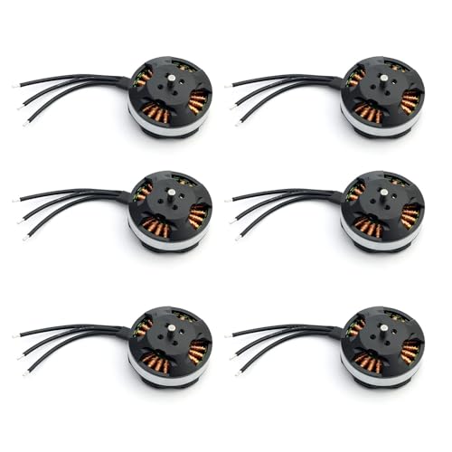 Tarot 4006 / 620KV Multiaxial Brushless Motor TL68P02 for RC DIY Quadcopters Multicopters Drone, Tarot FY680 Pro Spare Parts (6 Pcs) - color: 6 Pcs