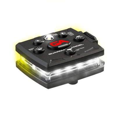 Guardian Angel Micro Safety Light - White Front & Yellow Rear - color: White/Yellow