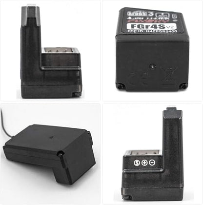 Flysky FGr4S V2 Receiver, 4CH AFHDS 3 Receiver for Flysky FS-NB4/PL18 RC