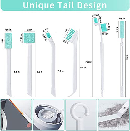 Lumkew Small Cleaning Brushes for Small Spaces, 16 Pcs - size: F-16pcs