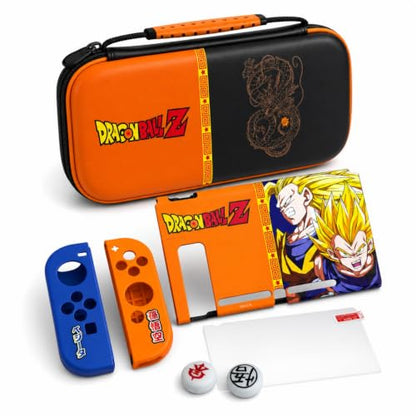 Dragon Ball Z Joycons Switch 1 Accessories Bundle, Carrying Case, Joycon - color: Dragon Ball Z